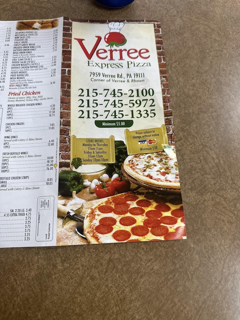 Verree Express Pizza