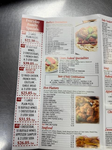 Verree Express Pizza Menu image 1