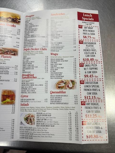 Verree Express Pizza Menu image 2